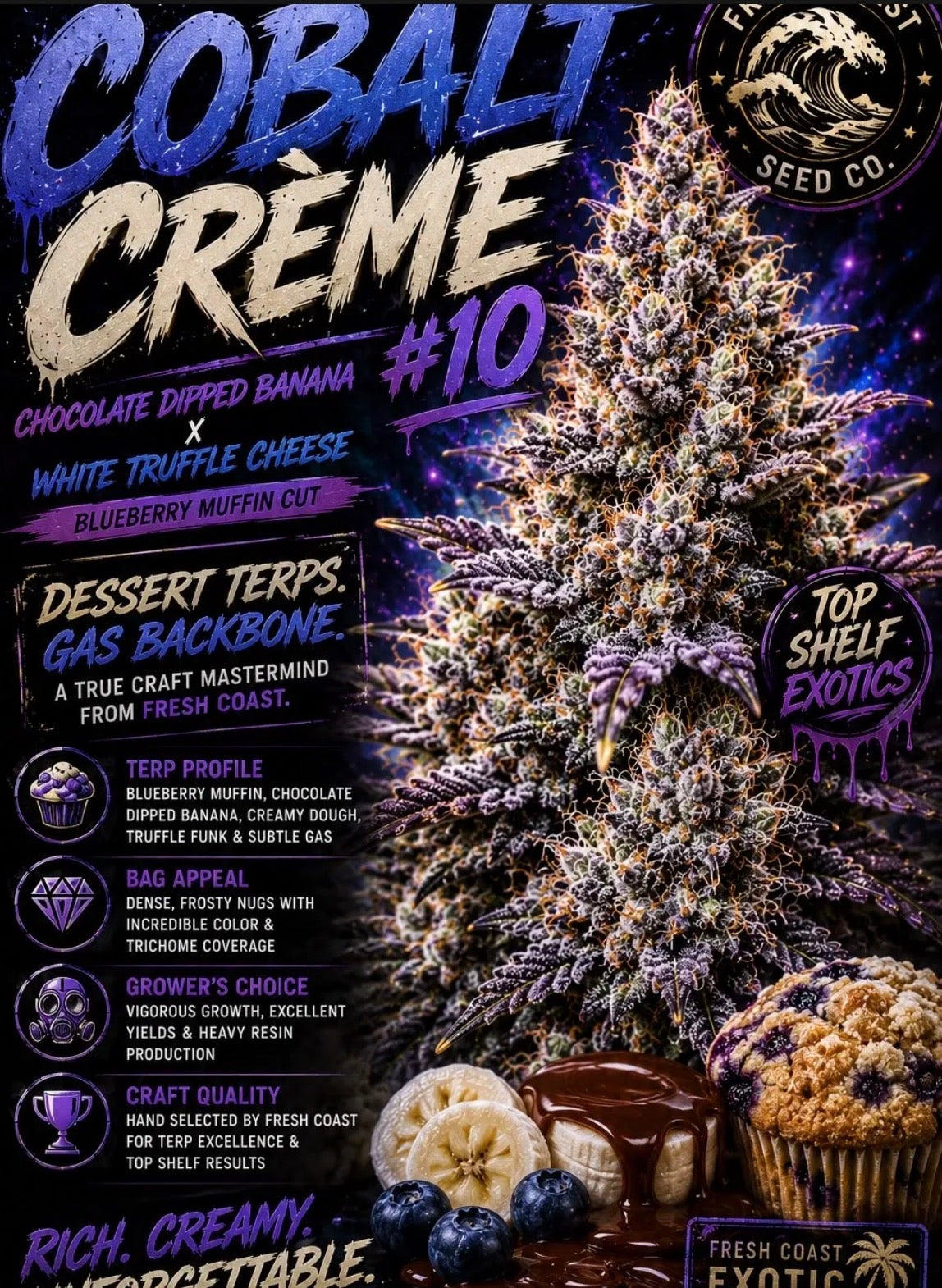 Cobolt Creme #10